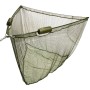 NGT Green Specimen Landing Net 42" with Dual Float System Inc Metal ‘V’ Block & Stink Bag