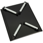 NGT Aluminium Bivvy Table with Adjustable Legs Folded Away