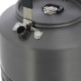 NGT Aluminium Outdoor Fast Burn Kettle Gun Metal 1.1L