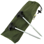 NGT Bivvy Pegs in Case 8