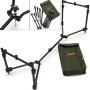 NGT Dynamic 3 Rod Compact Pod Fully Adjustable + Buzz Bars + Case