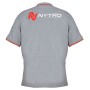 Nytro Light Marl Grey Polo T-Shirt