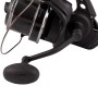 Okuma Black Bomber Spod Reel Close Up 3