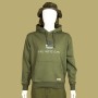 OMC Big-Eye Forest Green Fishing Hoodie Front