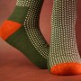 OMC Spotted EEL Bamboo Stripe Socks 4