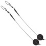 PikePro Black Wire Leger Stems