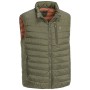 Pinewood Brenton Fishing Gilet Brown Brick Orange