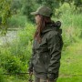 Pinewood Telluz Fishing Jacket Moss Green In Use 2