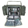 Carp Porter Deluxe Front Fishing Food Bag Open