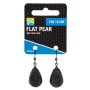 Preston Flat Pear Fishing Lead 8
