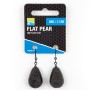 Preston Flat Pear Fishing Lead 12