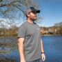 Preston Grey Fishing T-Shirt In Use 2