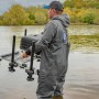 Preston Heavy Duty Chest Fishing Waders In Use 1