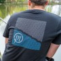 Preston Innovations Black Fishing T-Shirt In Use Back 1