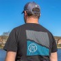 Preston Innovations Black Fishing T-Shirt In Use Back 2