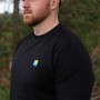 Preston Lightweight Black T-Shirt In Use 2