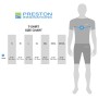 Preston Lightweight Black T-Shirt Size Guide
