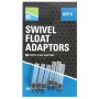 Preston Swivel Float Adaptors