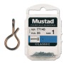 Mustad 77145 Fly Snap Hook Packaging