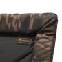 Prologic Avenger Comfort Camo Fishing Chair With Armrests & Covers Close Up Logo