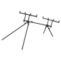 Prologic C-Series Convertible Long Legs 2 Rod Fishing Pod 1