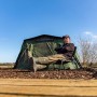 Prologic Inspire Fishing Brolly System In Use 1