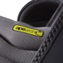 RidgeMonkey APEarel Dropback Sliders Grey Logo Close Up