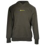 RidgeMonkey APEarel SportFlex Lightweight Green Hoodie Close Up 