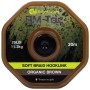 RidgeMonkey RM-Tec Soft Braid Hooklink Organic Brown