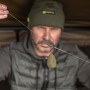 RidgeMonkey Spectre Fluorocarbon Leader With Uni Lead Clip In Use
