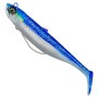 Savage Minnow Weedless Lure 12.5cm Blue Pearl Silver