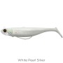 Savage Minnow Weedless Lure 10cm White Pearl Silver