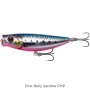 Savage Salt 3D Minnow Pop Walker Floating Lure 8cm Pink Belly Sardine PHP