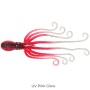 Savage Salt 3D Octopus Lure 10cm UV Pink Glow