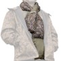 OMC Water Repellent Centre Half Camo Fishing Scarf In Use Example