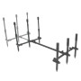 Skills BankSix 3 Rod Fishing Rod Pod 1