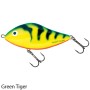 Slider 12cm Sinking Lure Green Tiger