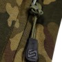Sonik Camo Fleece Fishing Shorts Close Up Pocket Zip