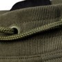 Sonik Green Fleece Fishing Shorts Close Up 1