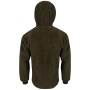 Speero Sherpa Dark Olive Fleece Hoodie 4