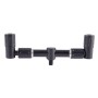 Summit Black Aluminum 2 Rod Adjustable Buzz Bar - Front