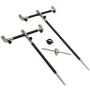 Summit Tackle Black Aluminium & Stainless D-Bit Buzz Bar Kit