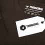Thinking Anglers Brown T-Shirts Close Up 1