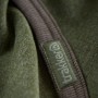 Trakker Aztec Fishing Hoodie Close Up Logo Tag