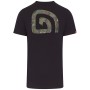 Trakker CR Camo Logo Black Fishing T-Shirt Back