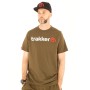 Trakker CR Logo Khaki Green Fishing T-Shirt In Use 1