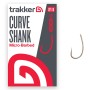 Trakker Curve Shank Fishing Hooks Micro Barbed Size 8