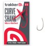 Trakker Curve Shank XS Fishing Hooks Micro Barbed Size 4