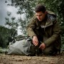 Trakker Downpour Roll-Up Fishing Carryall In Use 3