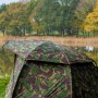 Trakker DPM Tempest Brolly 100 Skull Cap In Use